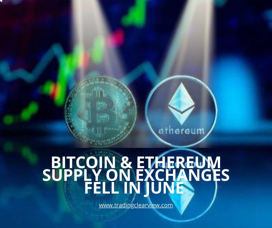 Bitcoin and Ethereum supply out from centerlized exchanges