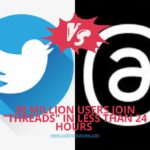 Threads entry in social media space millions of sign-ups