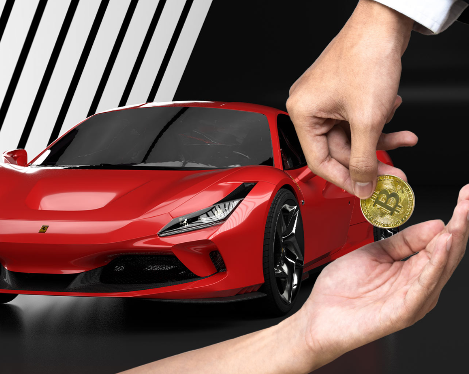 Buy Ferrari Payment in Bitcoin